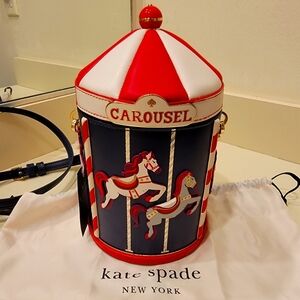 Kate Spade Winter Wonders 3D Carousel Crossbody
